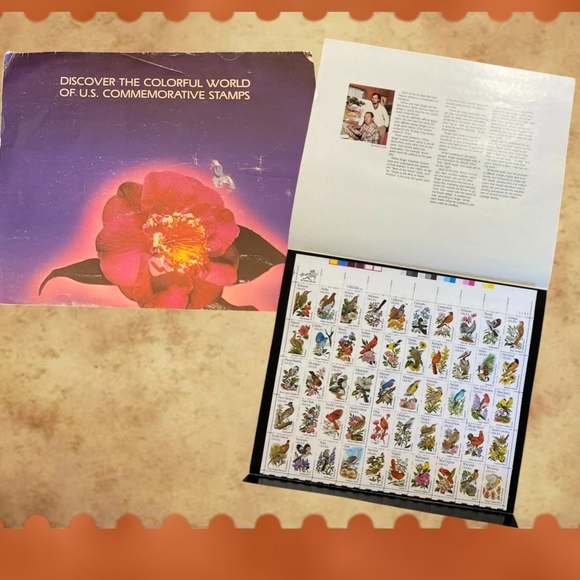 VINTAGE 1980'S/90'S U.S. COMMEMORATIVE COLLECTOR'S STAMPS ~ VARIOUS STAMPS "MNH" - Picture 5 of 8